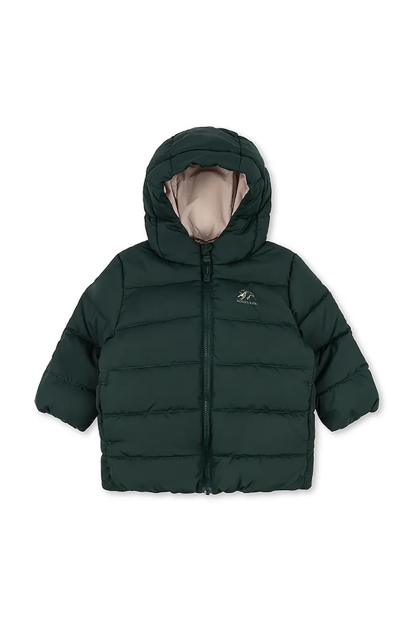 Стьобана куртка дитяча Konges Sløjd ALPI JACKET GRS колір зелений