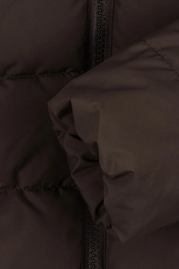 Стеганая куртка детская Konges Sløjd ALPI JACKET GRS цвет коричневый фото 2
