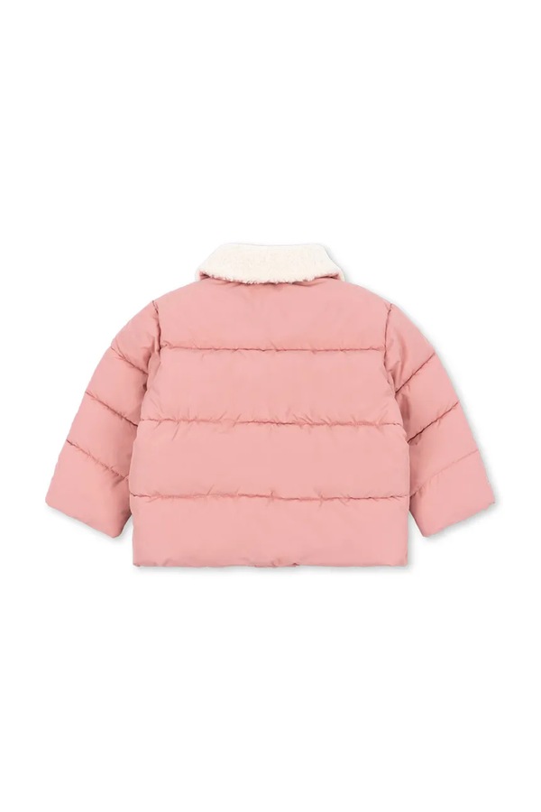 Стьобана куртка дитяча Konges Sløjd ALPI COLLAR JACKET GRS колір рожевий фото 2