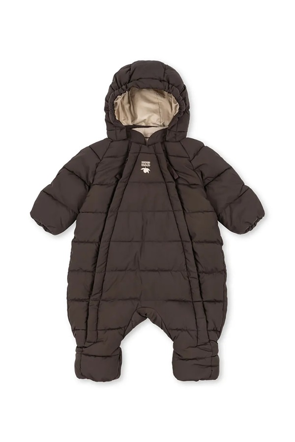 Дитячий комбінезон Konges Sløjd ALPI BABY SUIT GRS колір коричневий