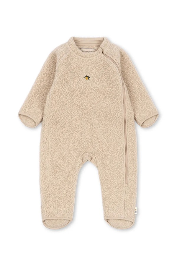 Комбінезон дитячий флісовий Konges Sløjd SAFA ONESIE GRS колір бежевий