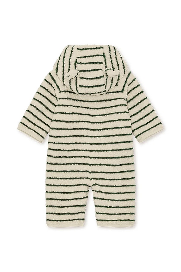 Комбінезон дитячий флісовий Konges Sløjd JODY TEDDY ONESIE GRS колір бежевий