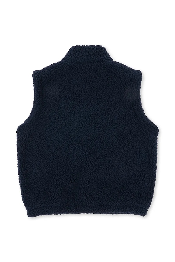 Безрукавка детская флисовая Konges Sløjd JODY SOLID TEDDY VEST GRS цвет темно-синий
