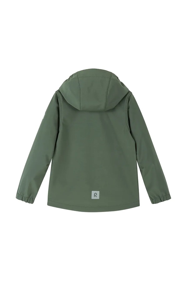 Куртка softshell дитяча Reima Koivula колір зелений фото 2