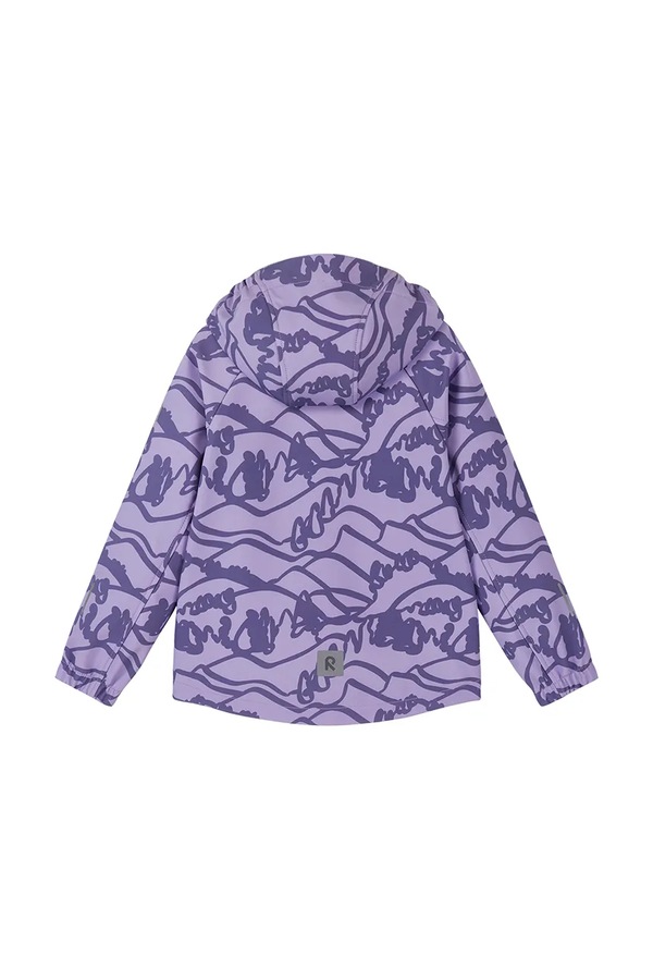 Куртка softshell детская Reima Aitoo цвет фиолетовый фото 2