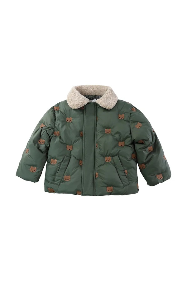 Куртка детская Donsje Florus Jacket Bears цвет зеленый
