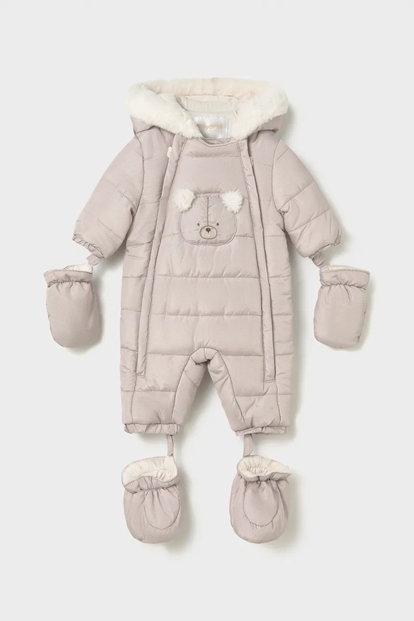 Комбінезон для немовлят Mayoral Newborn колір бежевий