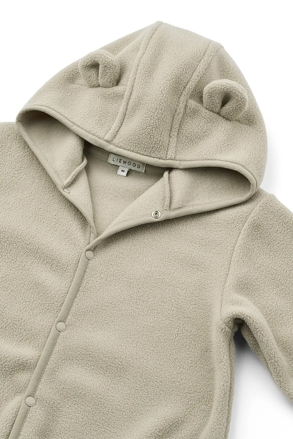 Комбинезон для младенцев Liewood Theodore Baby Fleece Jumpsuit цвет бежевый фото 2