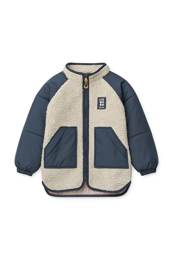 Демисезонная куртка детская Liewood Runa Jacket цвет темно-синий