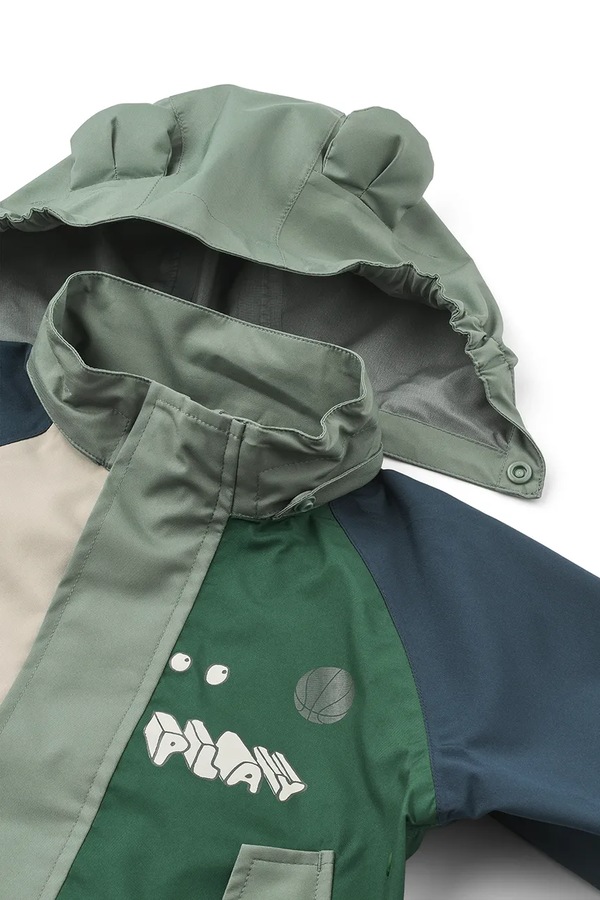 Дождевая куртка детская Liewood Manu Rainwear Set цвет разноцветный фото 2