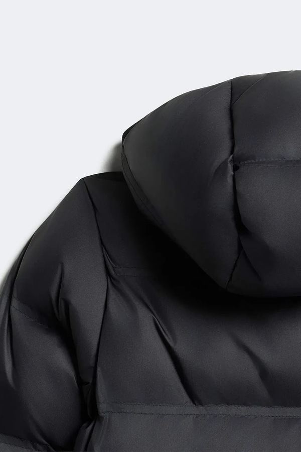 Стеганая куртка детская adidas цвет черный фото 2