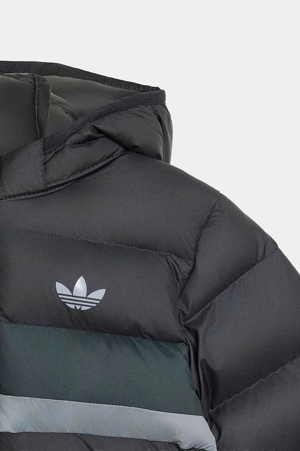 Стьобана куртка дитяча adidas Originals колір чорний фото 4