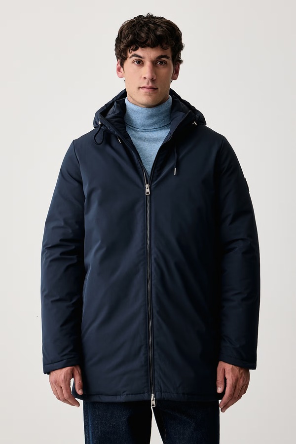 Коротка куртка чоловіча U.S. Polo Assn. USPA Smart Parka колір темно-синій