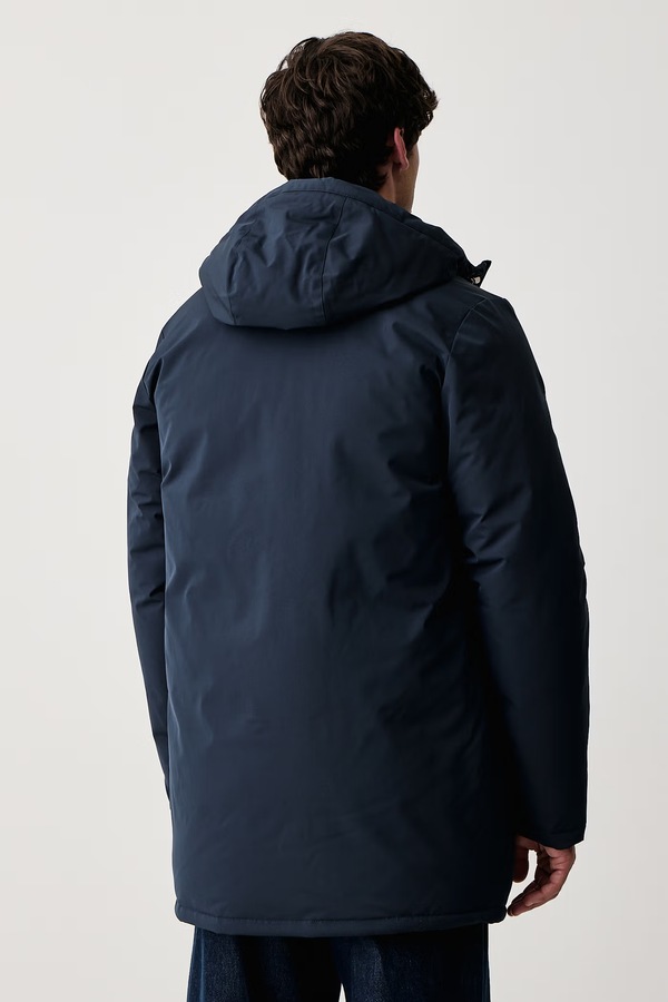 Коротка куртка чоловіча U.S. Polo Assn. USPA Smart Parka колір темно-синій фото 3