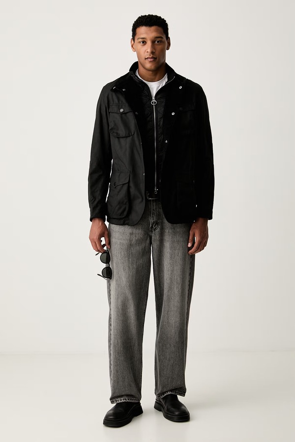 Куртка мужская хлопковая Barbour Ogston цвет черный