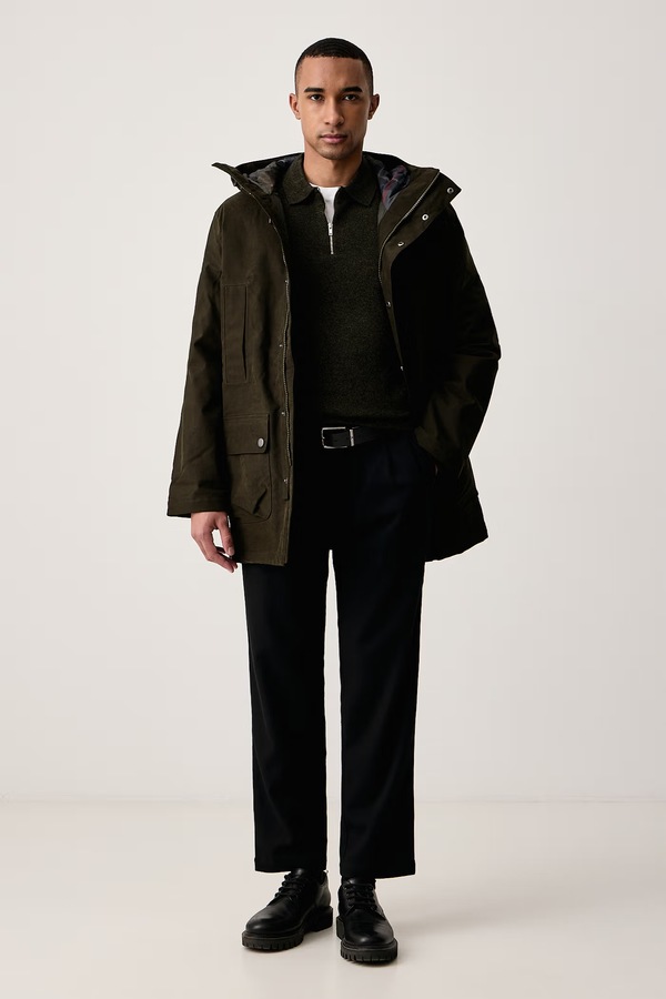 Куртка чоловіча Barbour Northfield колір зелений фото 2