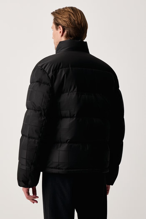 Стьобана куртка чоловіча HUGO Baltos2642 колір чорний фото 3