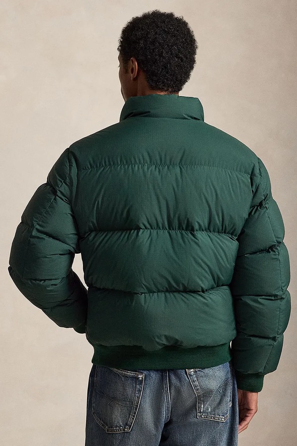 Зимова куртка чоловіча Polo Ralph Lauren колір зелений фото 2