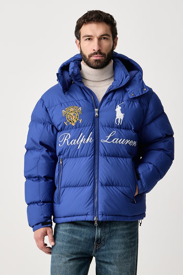 Куртка чоловіча Polo Ralph Lauren колір блакитний