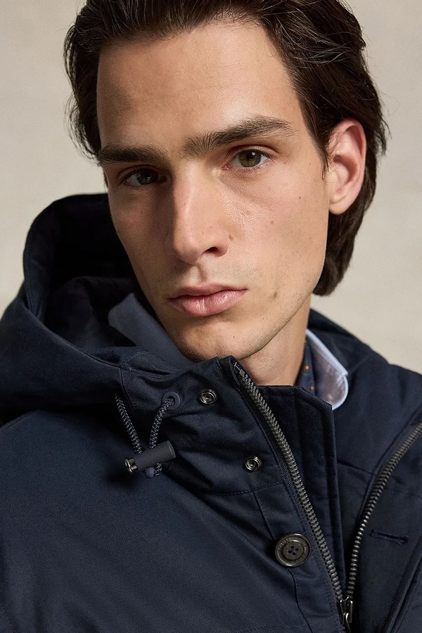 Куртка чоловіча Polo Ralph Lauren колір темно-синій фото 4