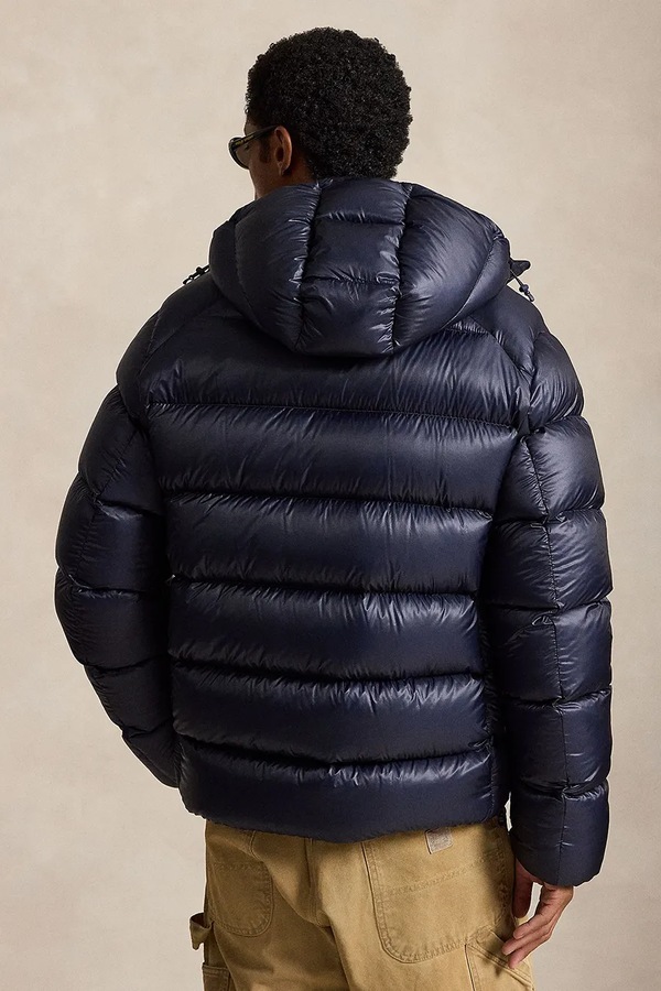 Пухова куртка чоловіча Polo Ralph Lauren колір темно-синій фото 2