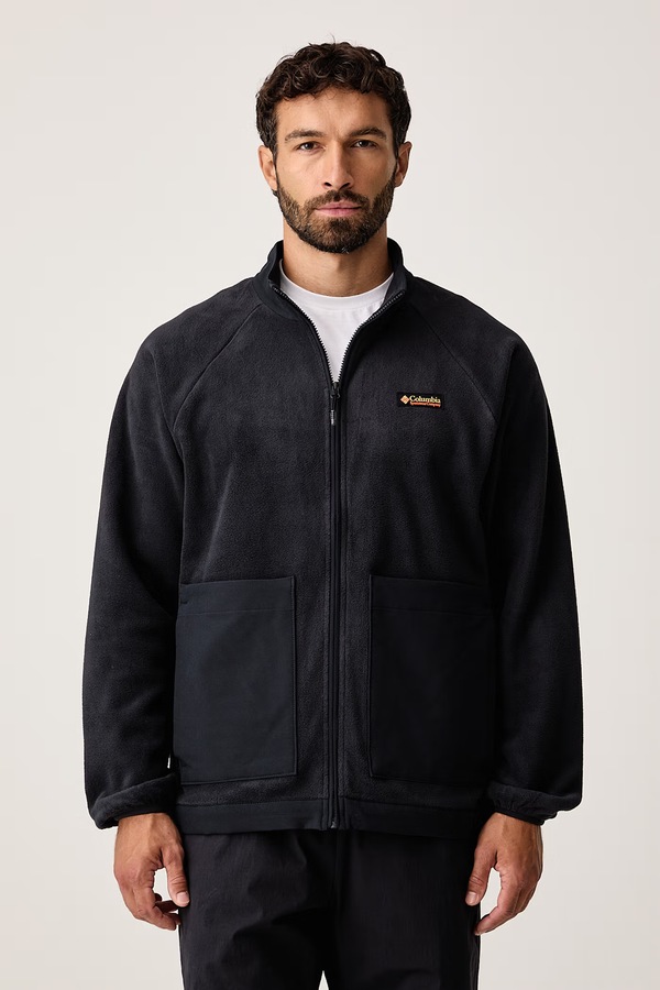 Кофта чоловіча флісова Columbia Sauvie Sky колір чорний
