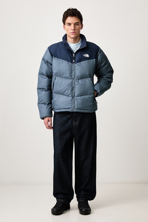 Стьобана куртка чоловіча The North Face Saikuru колір блакитний фото 2