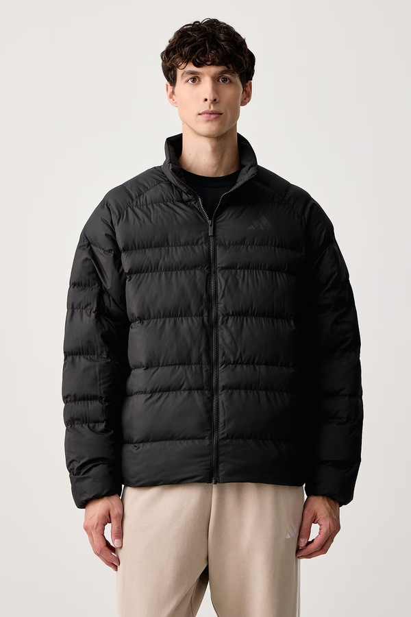Стеганая куртка мужская adidas Essentials цвет черный
