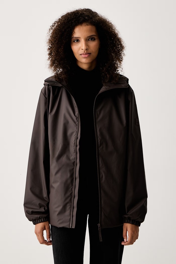 Куртка Rains Lohja Insulated Jacket W3T1 цвет коричневый