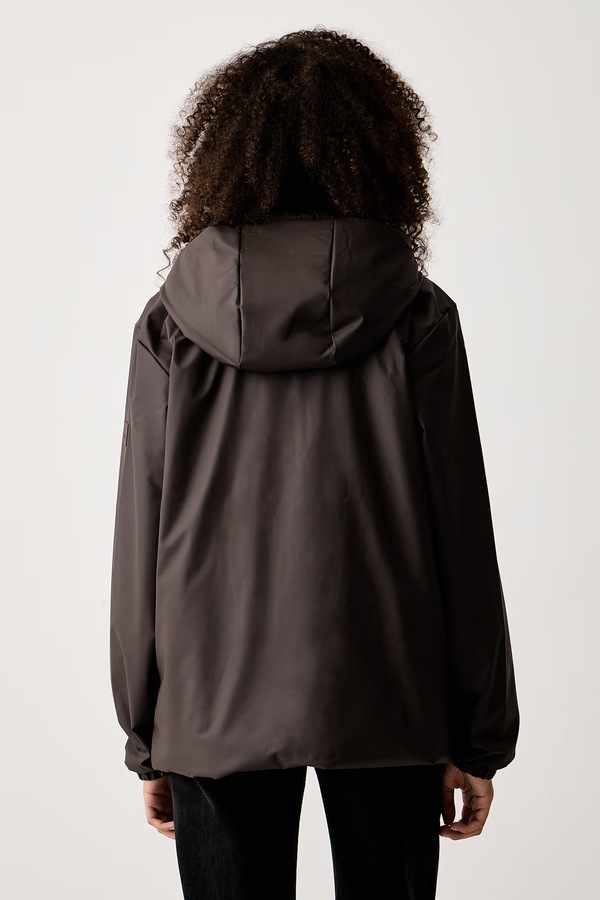 Куртка Rains Lohja Insulated Jacket W3T1 цвет коричневый фото 2