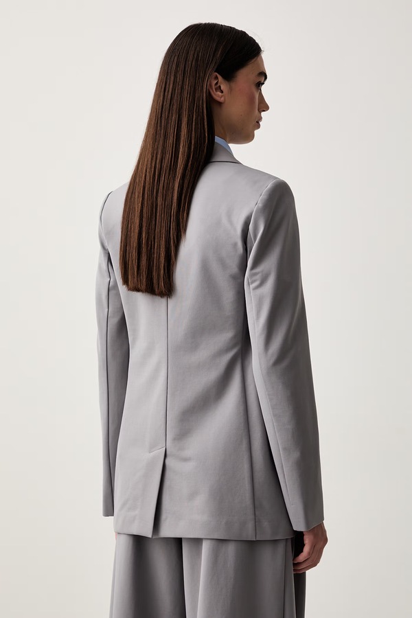 Піджак жіночий MM by Max Mara MMLCONO колір сірий фото 2