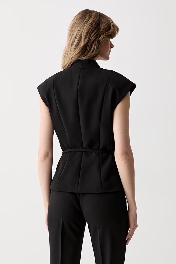Двобортний жилет жіночий Marciano by Guess JASMINE колір чорний фото 2