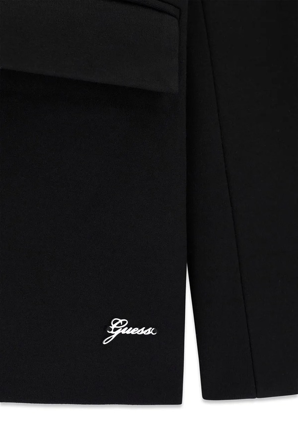 Піджак з віскозою Guess колір чорний фото 4
