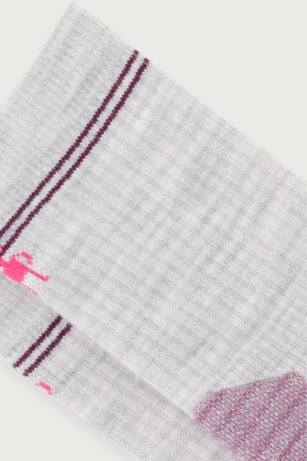 Спортивні шкарпетки жіночі Smartwool колір сірий