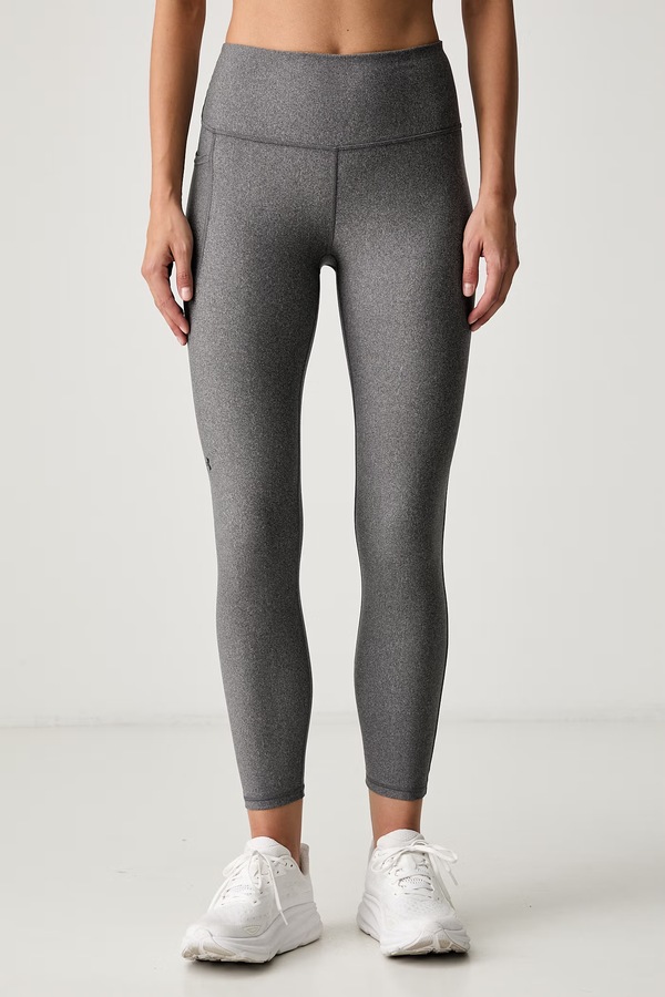 Спортивні легінси жіночі Under Armour HG Armour HiRise колір сірий