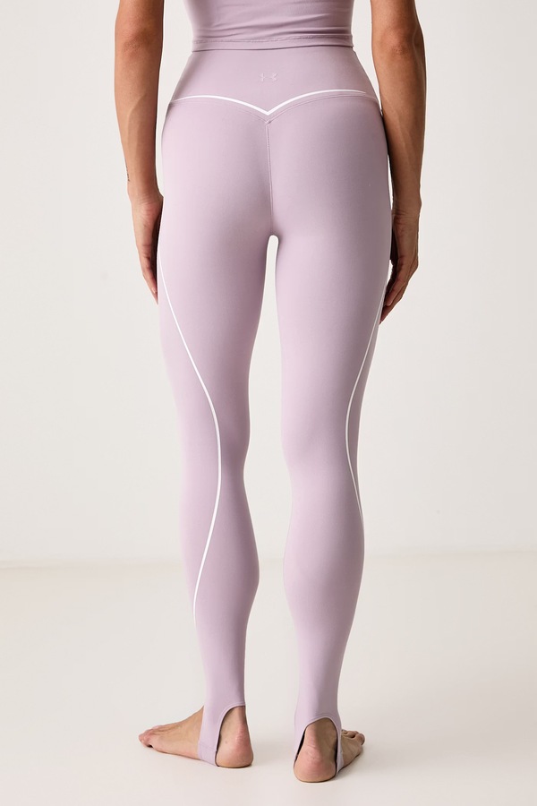 Легінси для йоги жіночі Under Armour Meridian Contour колір рожевий фото 3