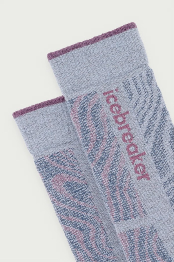 Носки женские Icebreaker Merino Ski+ Medium цвет голубой