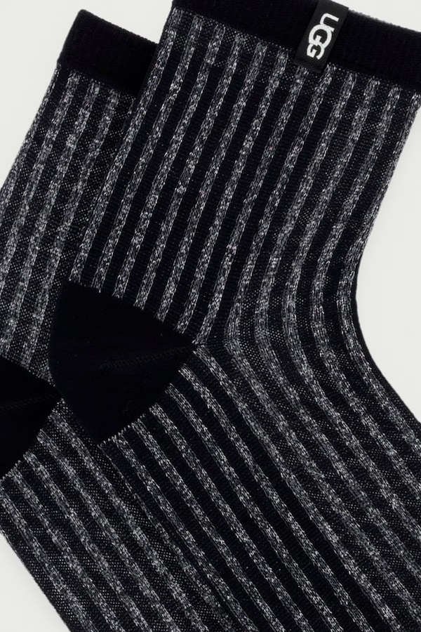Шкарпетки жіночі UGG PLORA колір чорний