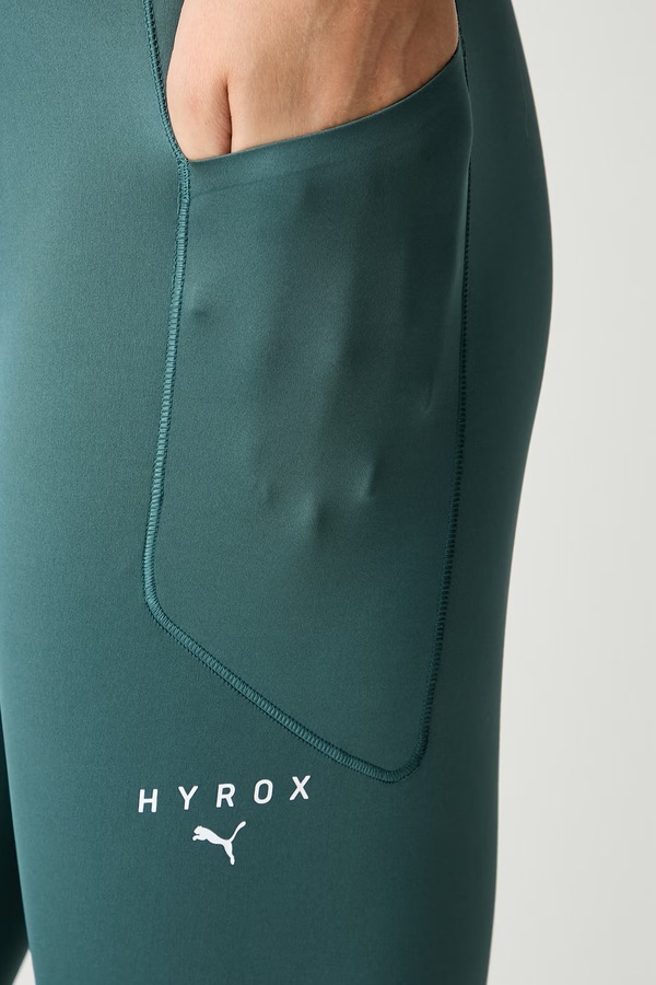 Спортивні легінси жіночі Puma HYROX колір бірюзовий фото 4