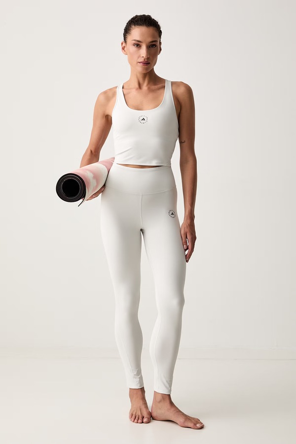 Легінси для йоги жіночі adidas by Stella McCartney колір сірий