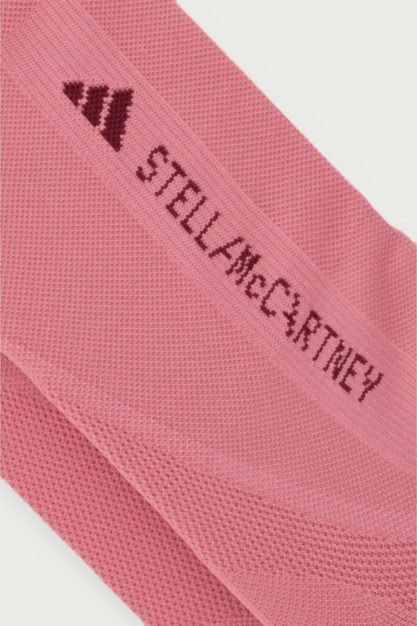 Спортивні шкарпетки жіночі adidas by Stella McCartney колір рожевий