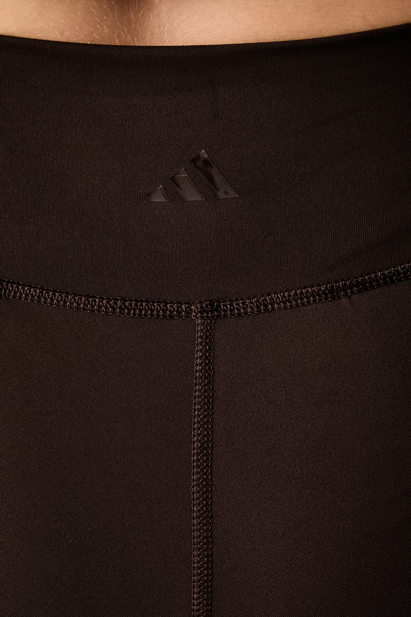 Легінси для йоги жіночі adidas Performance All me колір коричневий фото 4