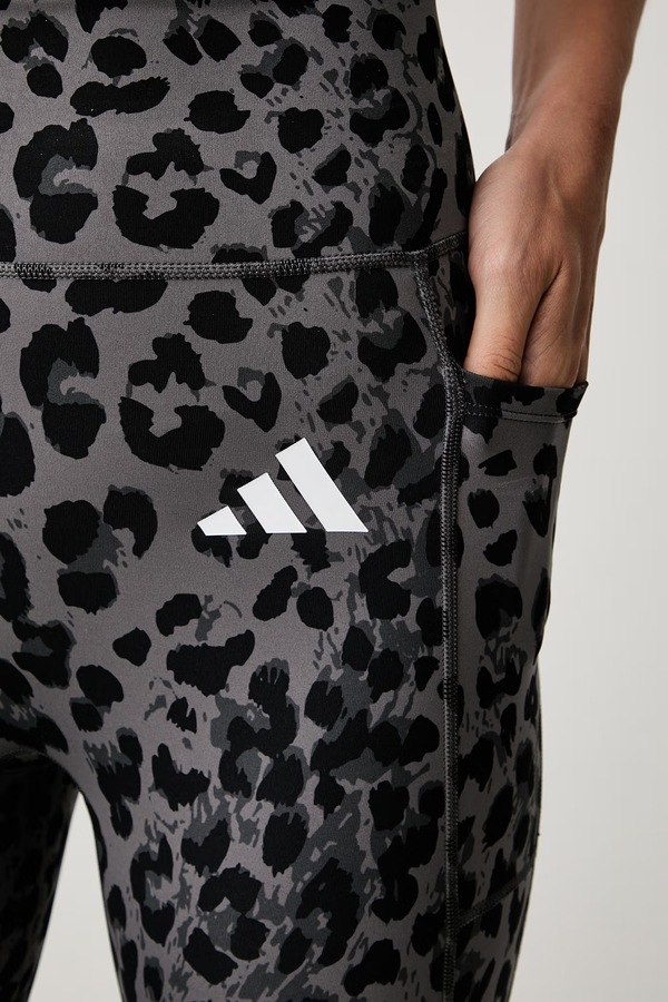 Штани для тренування жіночі adidas Performance Optime Essentials колір сірий фото 4