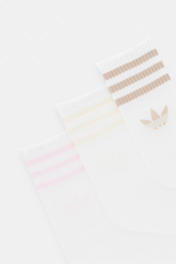Жіноче 3 шт. adidas Originals колір білий