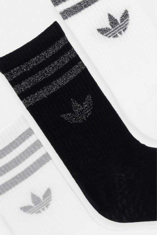 Шкарпетки жіночі 3 шт. adidas Originals колір білий