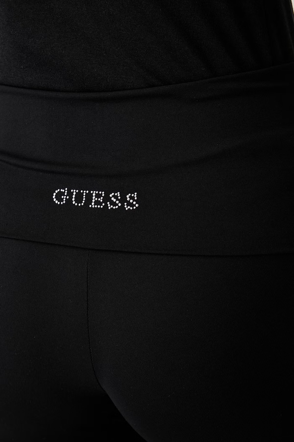 Легінси жіночі Guess LOTUS колір чорний фото 4