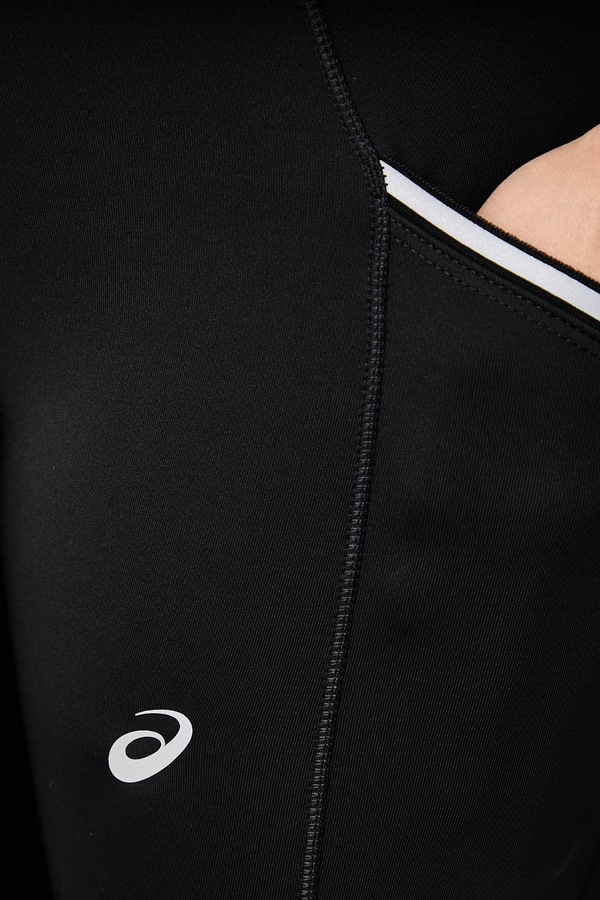 Спортивні легінси жіночі Asics ROAD LITE-SHOW TIGHT колір чорний фото 4