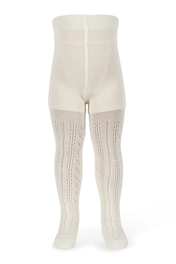 Колготи дитячі Konges Sløjd WOOL POINTELLE TIGHTS колір бежевий