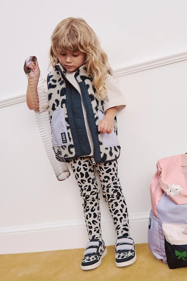 Леггинсы детские Liewood Marien Printed Rib Leggings цвет разноцветный фото 2