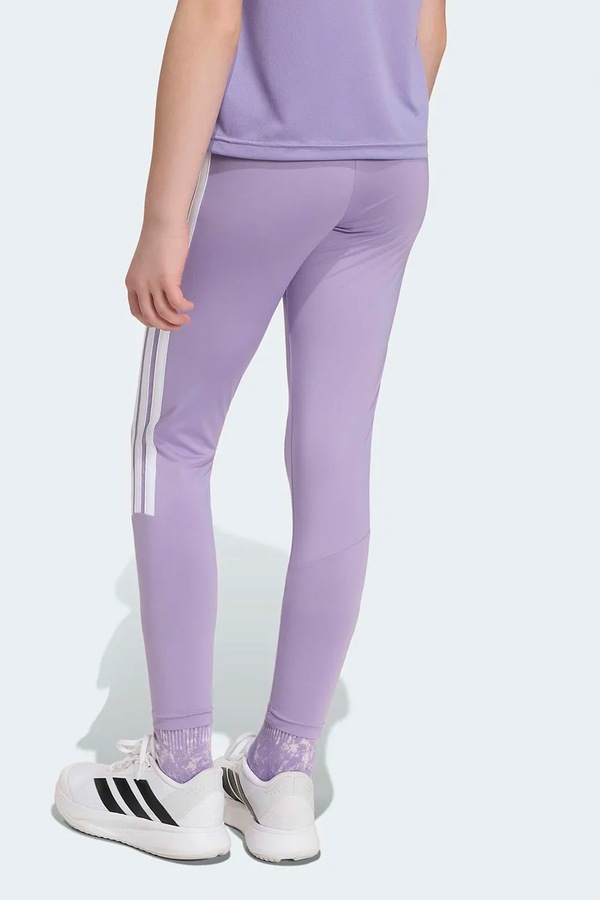 Легінси дитячі adidas колір фіолетовий фото 3